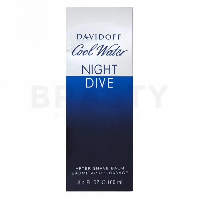 Davidoff Cool Water Night Dive balsamo dopobarba da uomo 100 ml