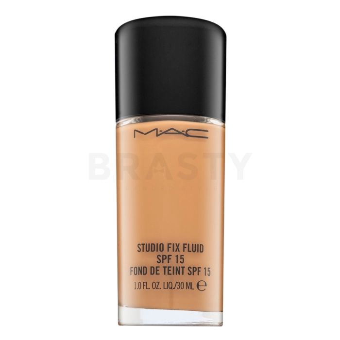 MAC Studio Fix Fluid Foundation SPF15 dlouhotrvající make-up pro sjednocenou a rozjasněnou pleť NC44.5 30 ml