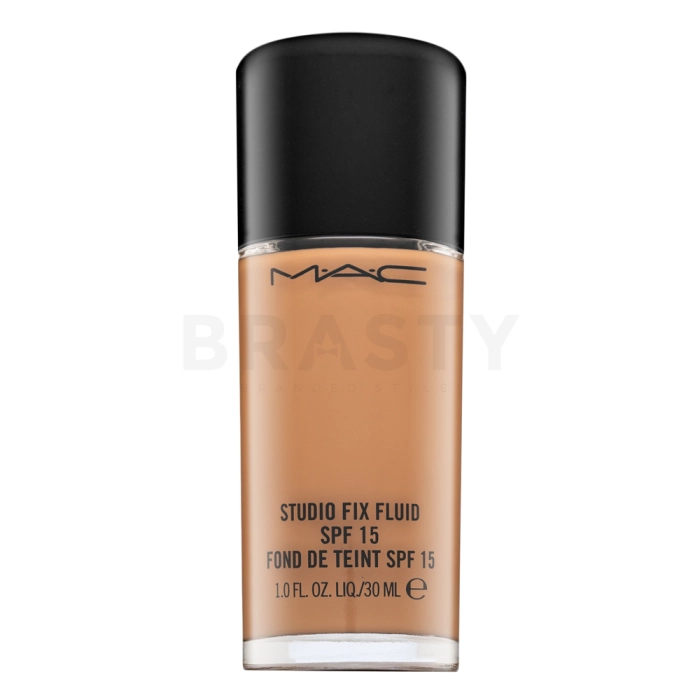 MAC Studio Fix Fluid Foundation SPF15 dlouhotrvající make-up pro sjednocenou a rozjasněnou pleť NC46 30 ml
