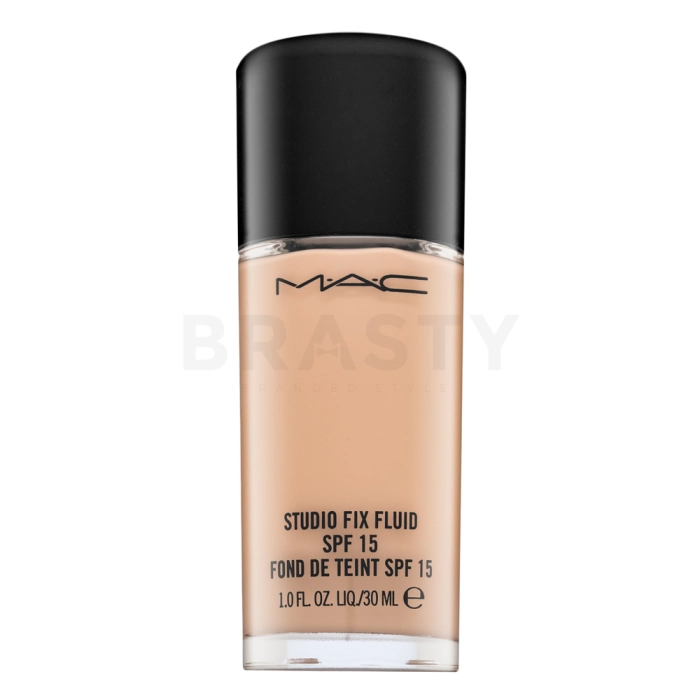 MAC Studio Fix Fluid Foundation SPF15 dlouhotrvající make-up pro sjednocenou a rozjasněnou pleť N5 30 ml