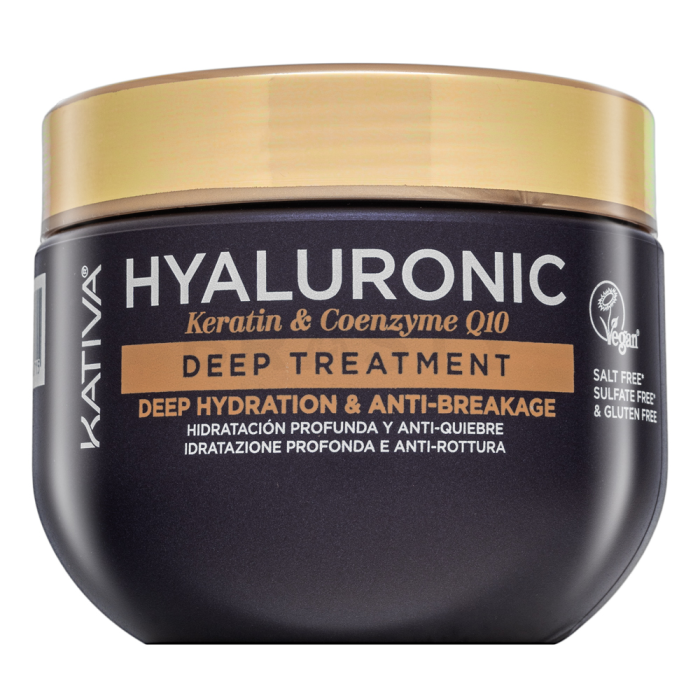 Kativa Hyaluronic Keratin - Coenzyme Q10 Deep Treatment erősítő maszk hialuronsavval 300 ml