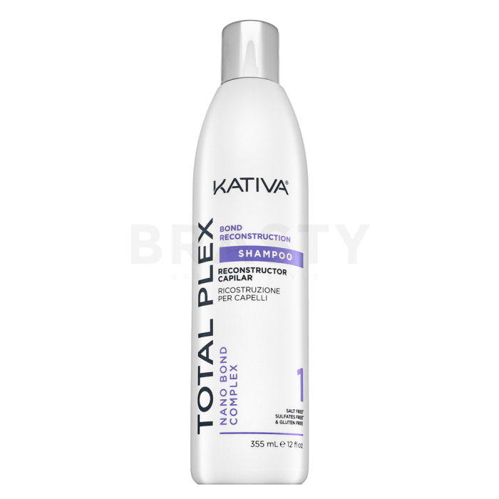 Kativa Total Plex Bond Reconstruction 1 Shampoo sampon a hajszálak erősítésére 355 ml
