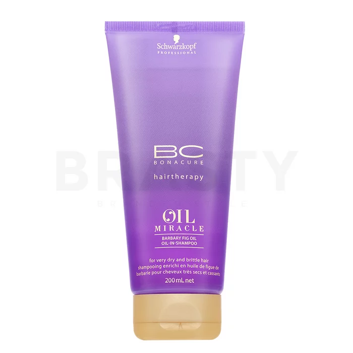 Schwarzkopf Professional BC Bonacure Oil Miracle Barbary Fig Oil & Keratin Oil-in-Shampoo szampon do włosów bardzo suchych i łamliwych 200 ml
