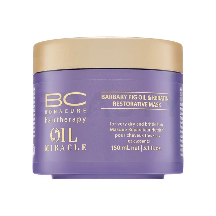 Schwarzkopf Professional BC Bonacure Oil Miracle Barbary Fig Oil & Keratin Restorative Mask mască pentru păr foarte uscat si fragil 150 ml