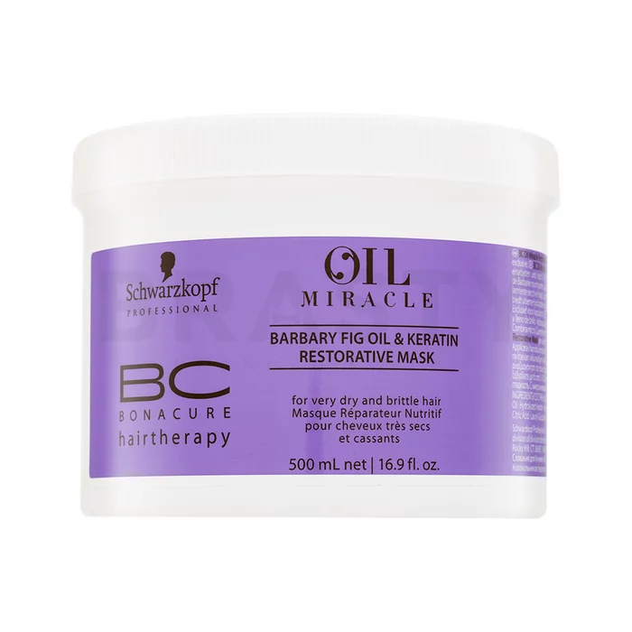 Schwarzkopf Professional BC Bonacure Oil Miracle Barbary Fig Oil & Keratin Restorative Mask maska do włosów bardzo suchych i łamliwych 500 ml
