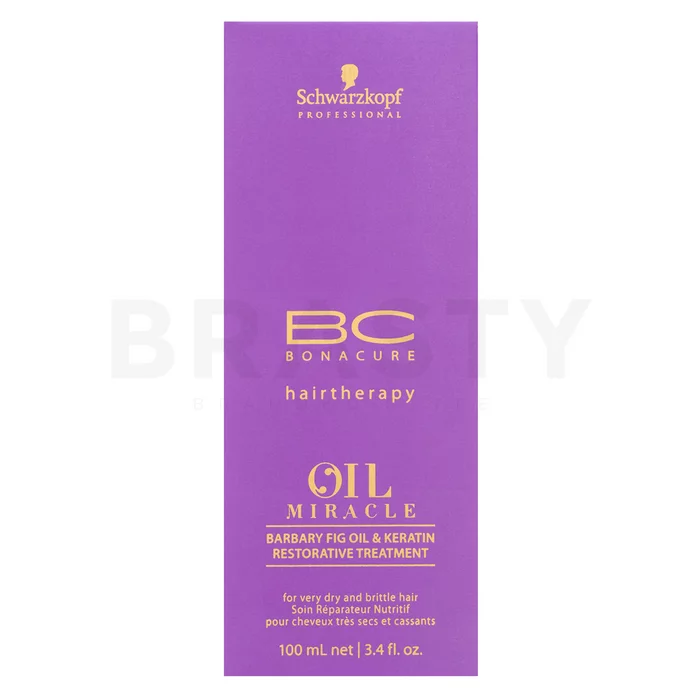 Schwarzkopf Professional BC Bonacure Oil Miracle Barbary Fig Oil & Keratin Restorative Treatment ulei pentru păr foarte uscat si fragil 100 ml