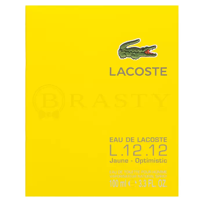 Lacoste Eau de Lacoste L.12.12. Jaune toaletná voda pre mužov 100 ml