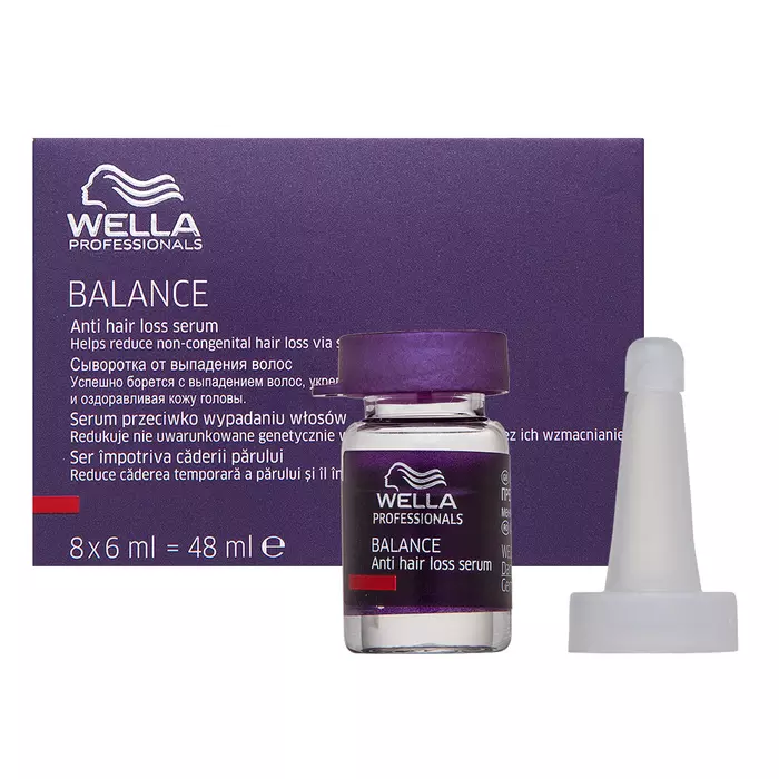 Wella Professionals Balance Anti Hairloss Serum siero contro la caduta dei capelli 8 x 6 ml