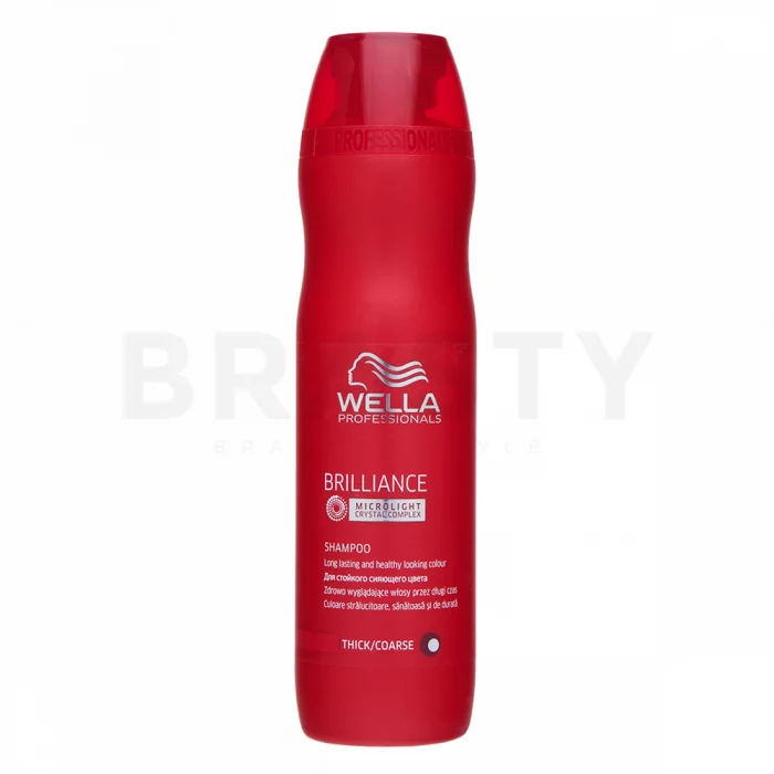 Wella Professionals Brilliance Shampoo Šampon za goste in barvane lase 250 ml