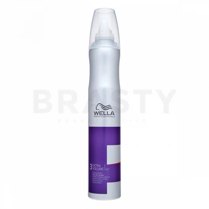 Wella Professionals Styling Wet Natural Volume Styling Mousse utrjevalec pene za fiksacijo medija 500 ml