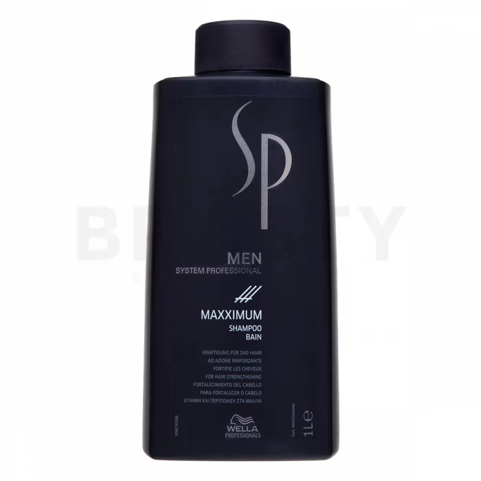 Wella Professionals SP Men Maxximum Shampoo šampon za krepitev za stimulacijo lasišča 1000 ml