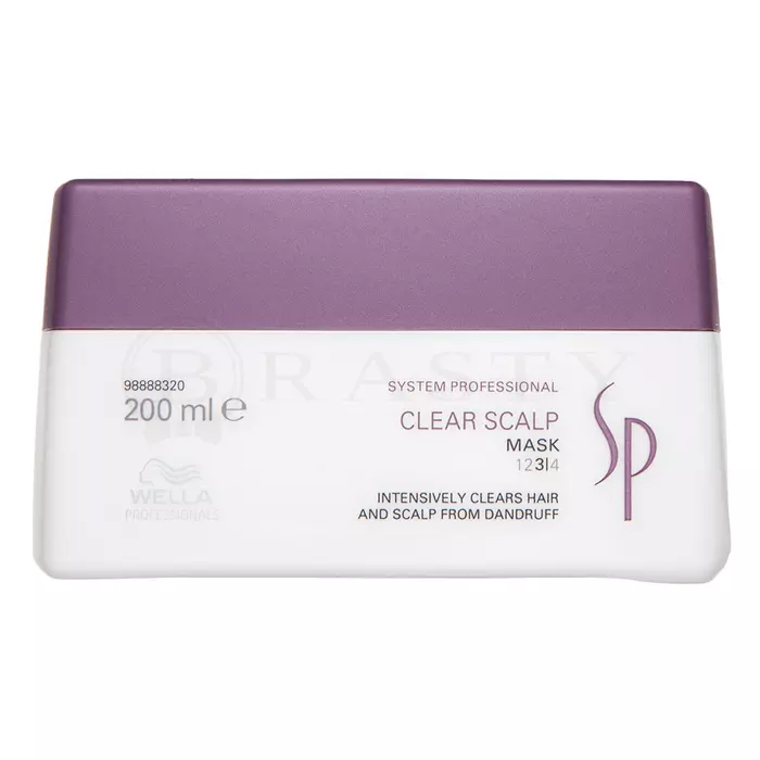 Wella Professionals SP Clear Scalp Mask masker tegen roos 200 ml