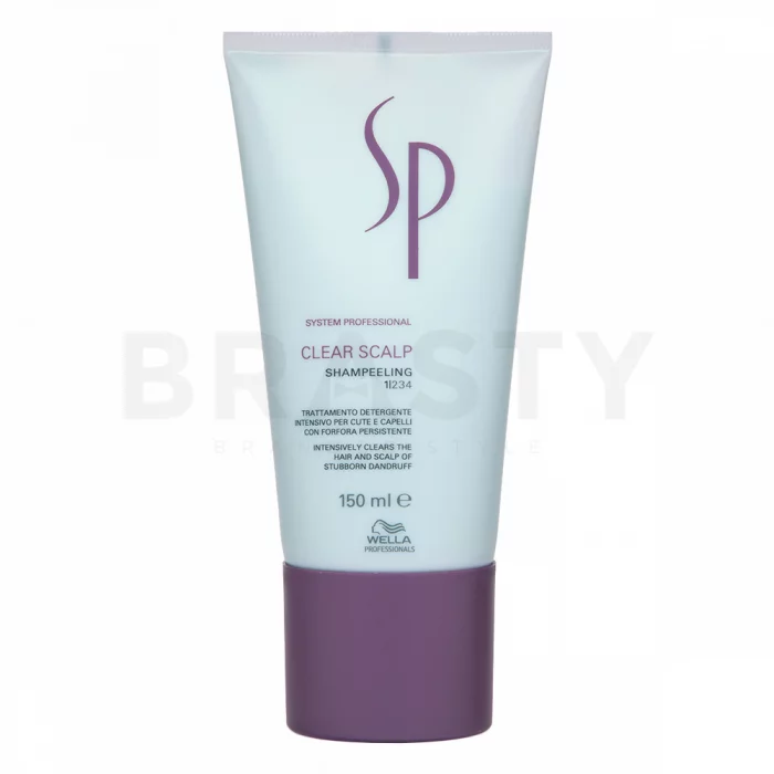Wella Professionals SP Clear Scalp Shampeeling šamponový peeling proti lupům 150 ml