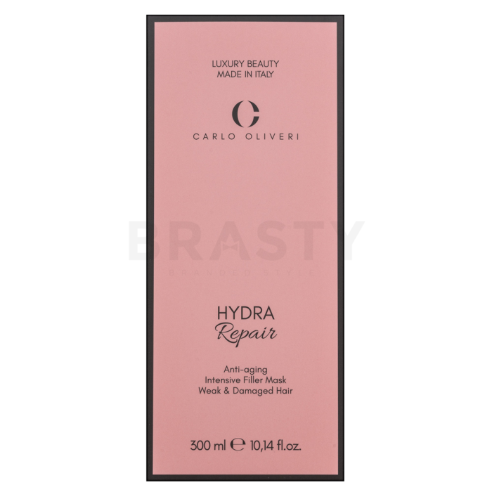 Carlo Oliveri Hydra Repair Anti-Aging Intensive Filler Mask Weak & Damaged Hair maska pre slabé a poškodené vlasy 300 ml