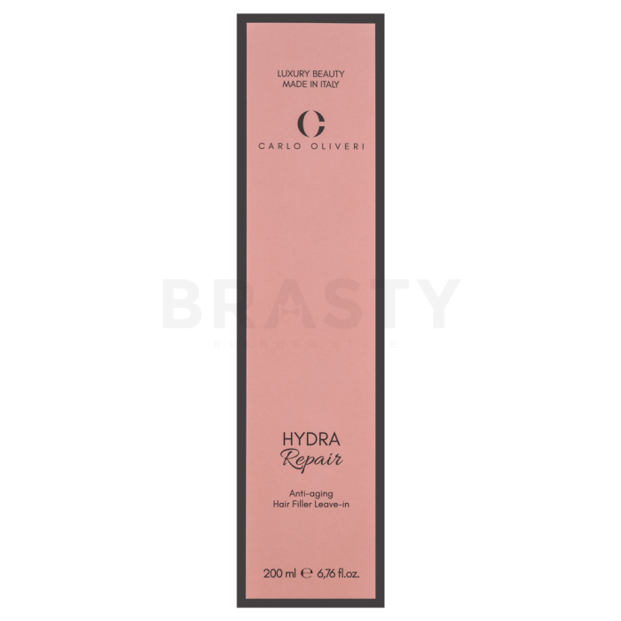 Carlo Oliveri Hydra Repair Anti-Aging Hair Filler Leave-In nega brez izpiranja za regeneracijo, prehrano in zaščito las 200 ml