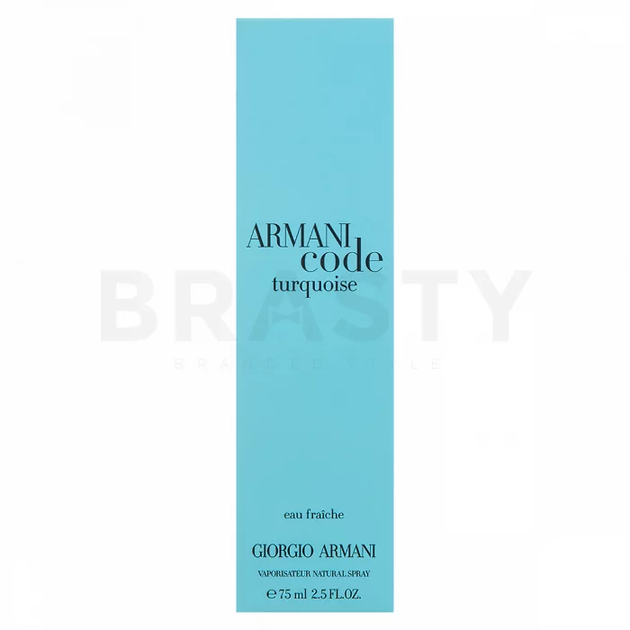 Armani (Giorgio Armani) Code Turquoise Eau Fraiche toaletná voda pre ženy 75 ml