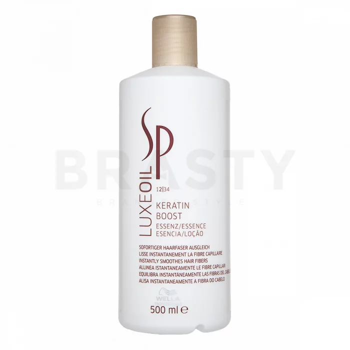 Wella Professionals SP Luxe Oil Keratin Boost Essence öblítés nélküli ápolás gyenge hajra 500 ml