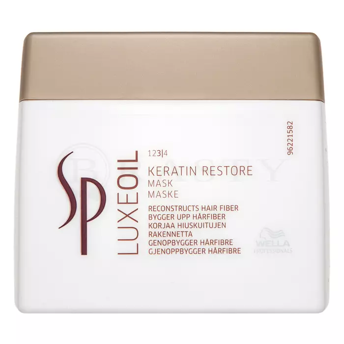 Wella Professionals SP Luxe Oil Keratin Restore Mask maska za poškodovane lase 400 ml