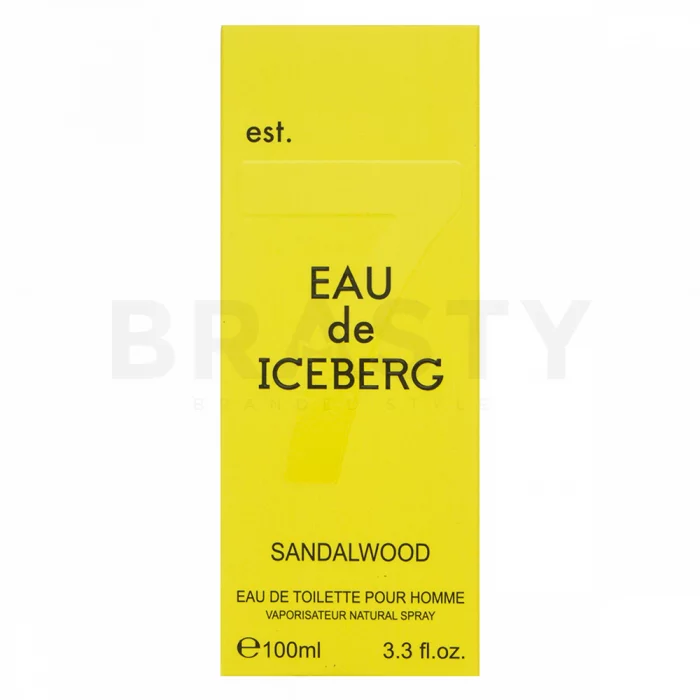 Iceberg Eau de Iceberg Sandalwood toaletní voda pro muže 100 ml