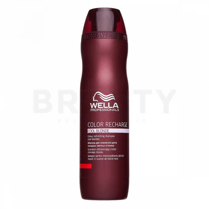 Wella Professionals Color Recharge Cool Blond Shampoo Шампоан за съживяване на студените руси нюанси 200 ml