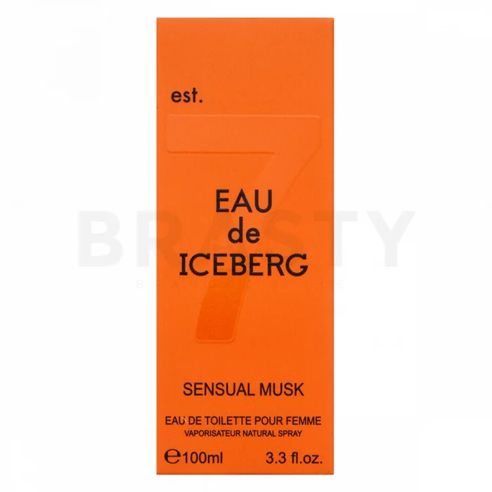 Iceberg Eau de Iceberg Sensual Musk toaletní voda pro ženy 100 ml