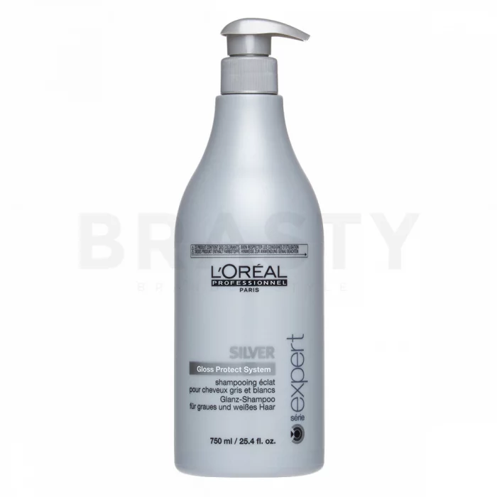 L´Oréal Professionnel Série Expert Silver Gloss Protect System Shampoo szampon do włosów siwych 750 ml