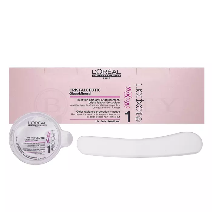 L´Oréal Professionnel Série Expert Vitamino Color Cristalceutic Mask Маска за боядисана коса 15 x 15 ml