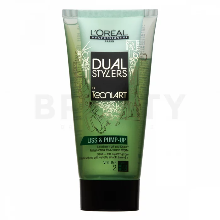 L´Oréal Professionnel Tecni.Art Dual Stylers Liss & Pump up gel de păr pentru volum 150 ml