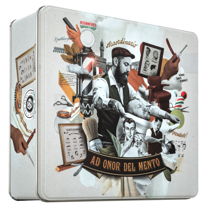 Proraso Geschenkset Wood And Spice Metal Box Beard Care 200 ml + 100 ml + 30 ml