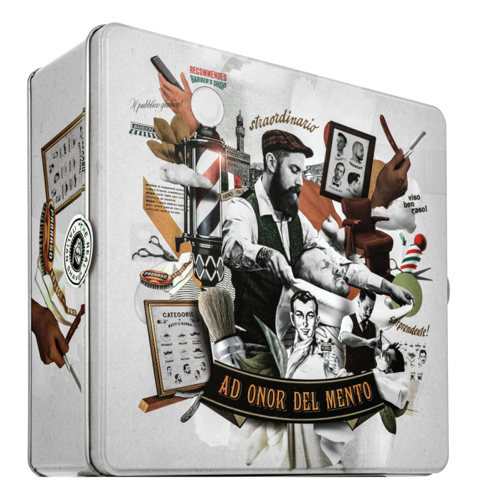 Proraso Set de regalo Azur Lime Metal Box Beard Care 200 ml + 100 ml + 30 ml