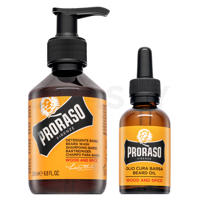 Proraso Wood And Spice подаръчен комплект Special Beard Care Set 30 ml + 200 ml