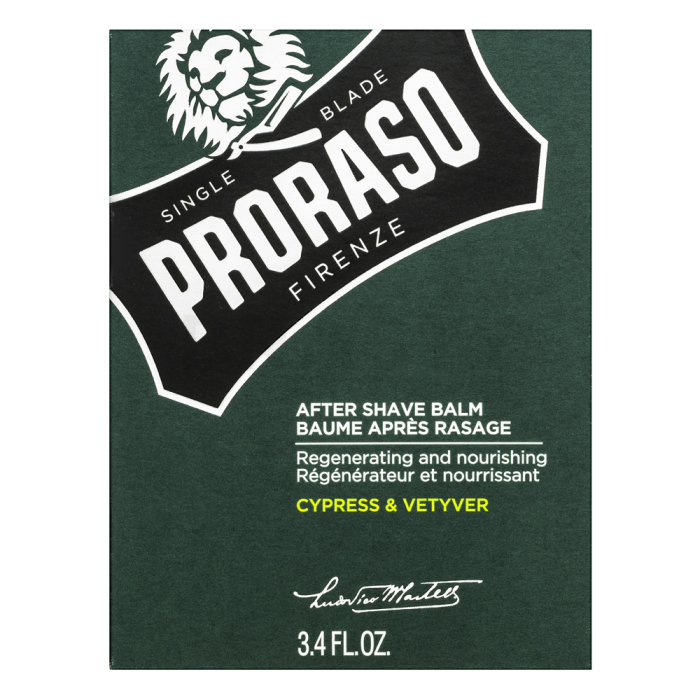 Proraso Cypress And Vetiver bálsamo calmante para después del afeitado After Shave Balm 100 ml