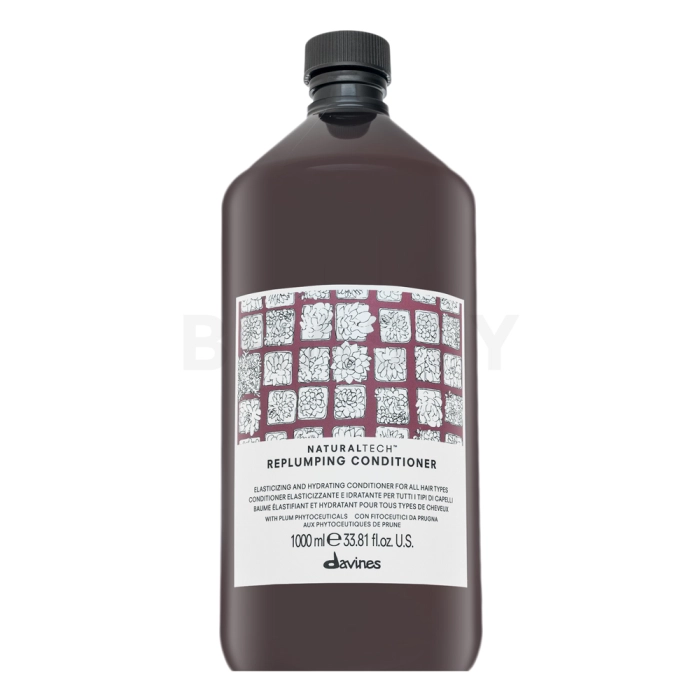 Davines Natural Tech Replumping Conditioner balsamo nutriente per capelli secchi e fragili 1000 ml
