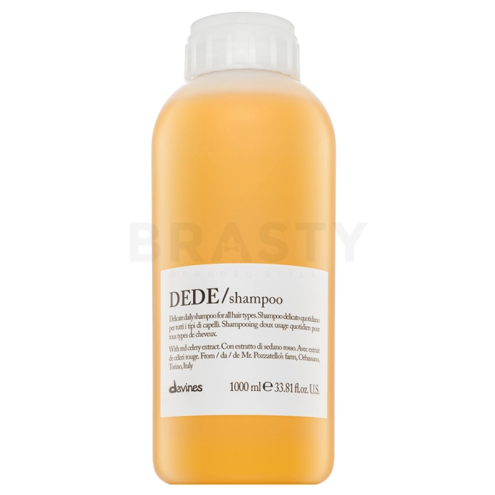Davines Essential Haircare Dede Shampoo Champú nutritivo Para todo tipo de cabello 1000 ml