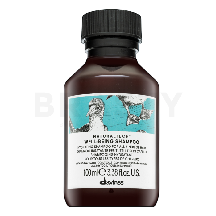 Davines Natural Tech Well-Being Shampoo tápláló sampon puha és fényes hajért 100 ml