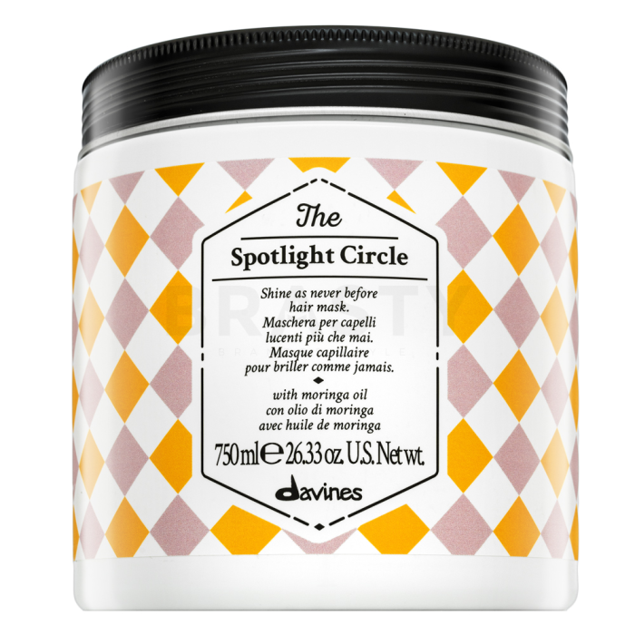 Davines The Spotlight Circle Укрепваща маска за блясък на косата 750 ml