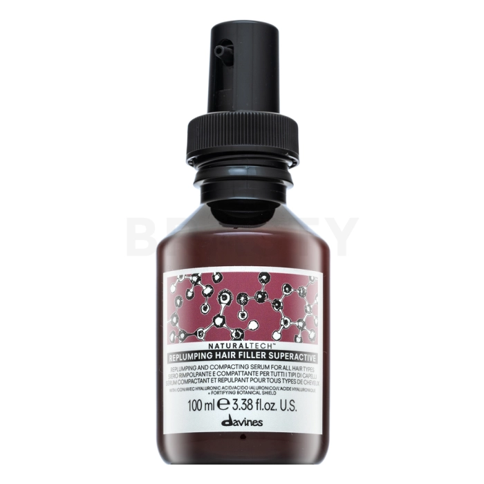 Davines Natural Tech Replumping Hair Filler Superactive siero per rinforzare la fibra capillare 100 ml