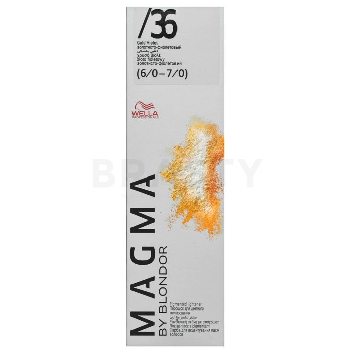 Wella Professionals Blondor Pro Magma Pigmented Lightener professionele highlighter haarverf voor natuurlijk en gekleurd haar /36 120 g