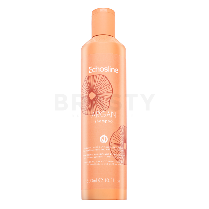 Echosline Argan Shampoo odżywczy szampon do ochrony włosów przed ciepłem i wilgocią 300 ml