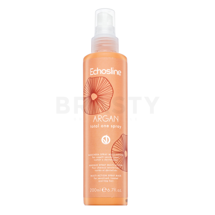Echosline Argan Total One Spray maska pre ľahké rozčesávanie vlasov 200 ml