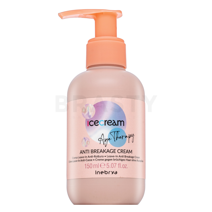 Inebrya Ice Cream Age Therapy Anti Breakage Cream Pflege ohne Spülung pro dlouhé a lámavé vlasy 150 ml