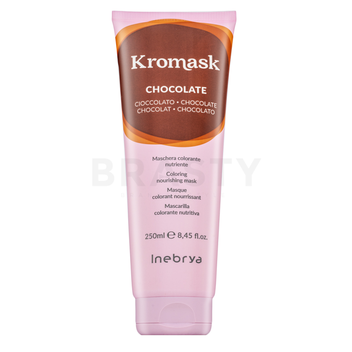 Inebrya Kromask Coloring Nourishing Mask ernährende Maske mit Farbpigmenten für braunes Haar Chocolate 250 ml