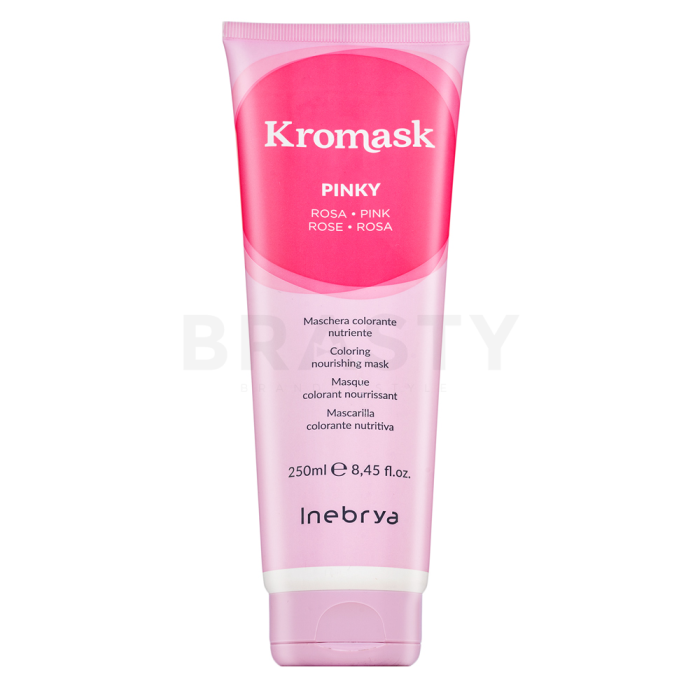 Inebrya Kromask Coloring Nourishing Mask vyživujúca maska ​​s farebnými pigmentmi pre vlasy s ružovými odtieňmi Pinky 250 ml