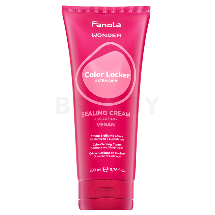 Fanola Wonder Color Locker Sealing Cream balsam pentru păr vopsit 200 ml
