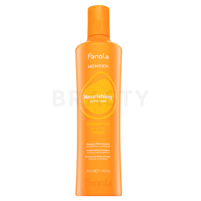 Fanola Wonder Nourishing Extra Care Shampoo Voedende Shampoo voor zacht en glanzend haar 350 ml