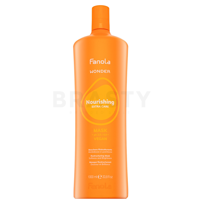 Fanola Wonder Nourishing Extra Care Mask pflegende Haarmaske für Feinheit und Glanz des Haars 1000 ml