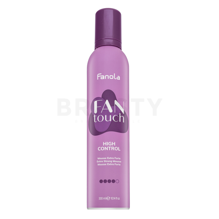 Fanola Fan Touch High Control Extra Strong Mousse mousse styling gel voor extra sterke grip 300 ml