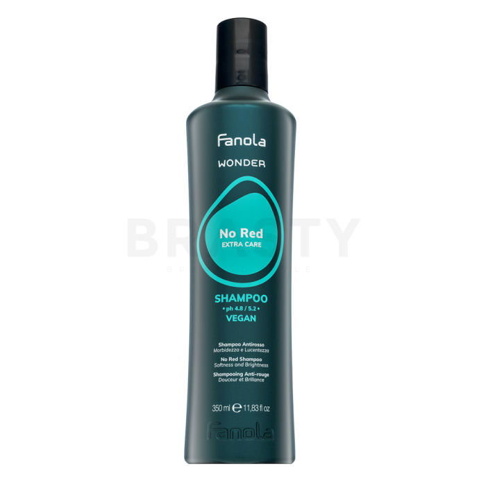 Fanola Wonder No Red Extra Care Shampoo neutralizující šampon pro tmavé vlasy 350 ml