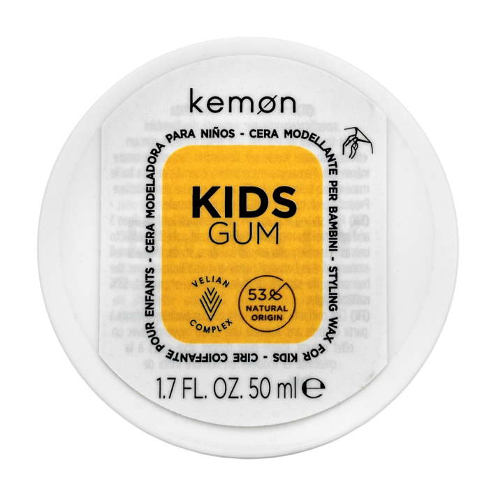 Kemon Kids Gum haarwas voor gemiddelde fixatie 50 ml