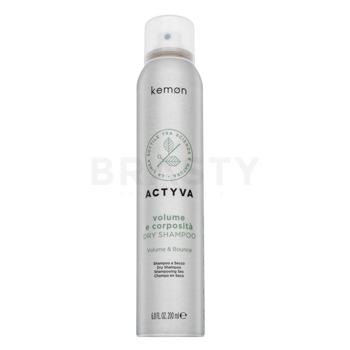 Kemon Actyva Volume E Corposita Dry Shampoo Champú seco Para el volumen del cabello 200 ml
